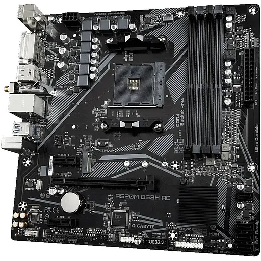 Материнська плата Gigabyte A520M DS3H AC Socket AM4 - фото 4