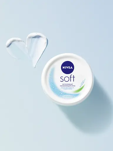 Зволожувальний крем Nivea Soft для обличчя та тіла 100 мл - фото 4