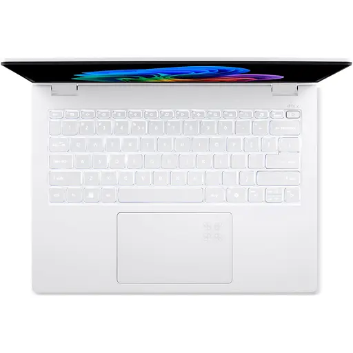 Ноутбук Acer Swift Edge 14 AI OLED SFE14-51T-7947 ​​з процесором Intel Core Ultra 7 256V pana la 4.8GHz, 14" 2.8K, 120Hz, OLED, сенсорний, 16GB LPDDR5X RAM, 1TB SSD Home, Pearl білий - фото 11