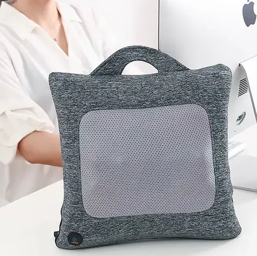 Массажная подушка для шеи и плеч с подогревом 759 АМ Роликовый массажер