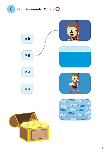 Ladybird Readers Starter B The Old Boat Activity Book - фото 5