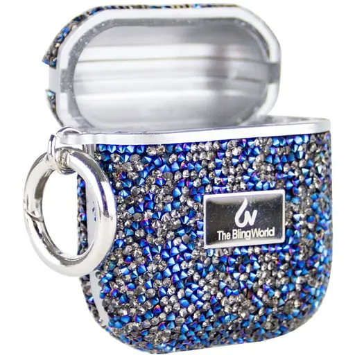 TPU чехол Bling World Rock Diamond для наушников AirPods 1/2 - фото 4