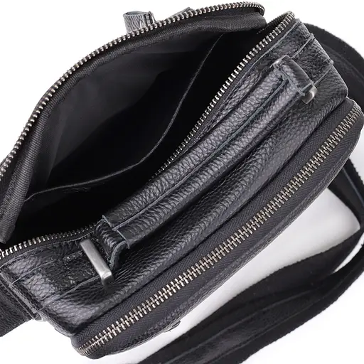 Ділова чоловіча сумка з ручкою для перенесення в руці з натуральної шкіри Vintage 21х25х10 см sum0027500 - фото 8