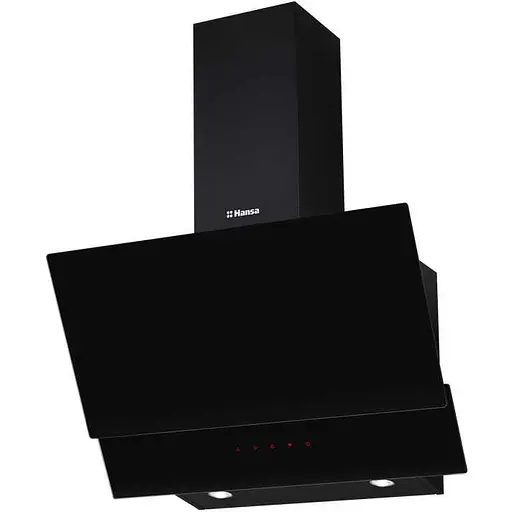 Вытяжка Hansa наклонная 60 см 366 м3/ч черная