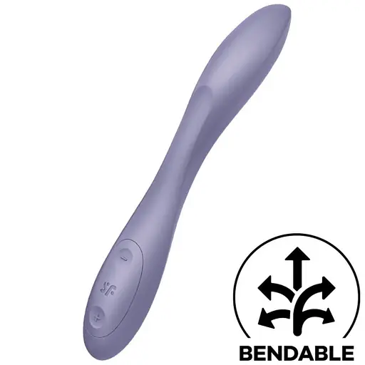 Гнучкий вібратор Satisfyer G-Spot Flex 2 19.5 см бузковий - фото 4