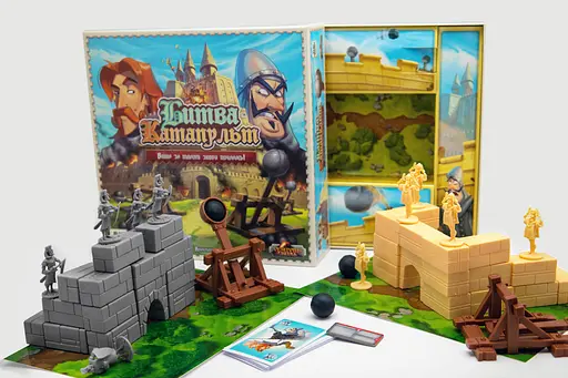 Настільна гра Fun Games Shop Битва Катапульт (Catapult Kingdoms, Catapult Feud) (укр.) (FGS40) - фото 7