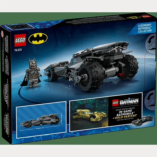 Конструктор LEGO Super Heroes DC Бетмобіль із фільму Бетмен проти Супермена 220 деталей (76331) - фото 7