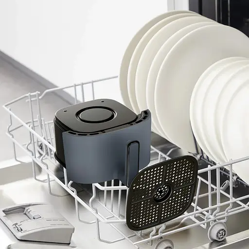 Мультипіч Tefal EasyFry Compact 1300 Вт темно-синя (EY145B10) - фото 6