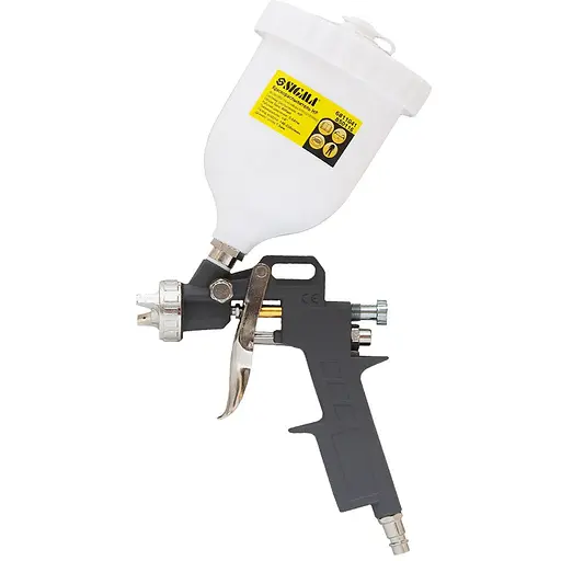 Фарборозпилювач Sigma HP 1.5 мм з верхнім пластиковим баком 600 мл (6811041) - фото 1