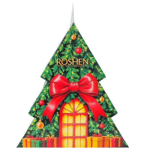 Уценка. Набор подарочный Рождественская елка Roshen 388 г