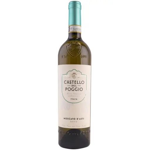 Вино ігристе Castello del Poggio Moscato d'Asti, біле, 5%, 0,75 л - фото 1
