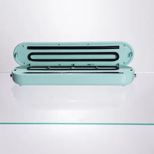 Вакууматор побутовий Yiwu для сухих і вологих продуктів 90 Вт вакуумний пакувальник М'ятний + 10 пакетів HP-11-15M - фото 3