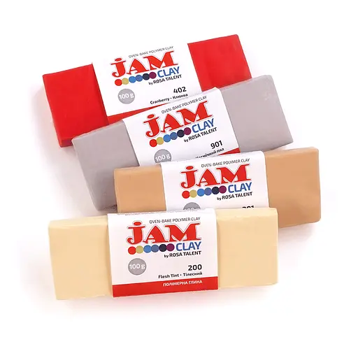 Пластика Jam Clay Клюква 100г ROSA Talent - фото 3