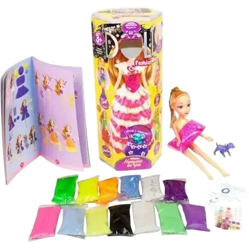Подарунковий набір дитині Danko Toys "Big Doll Love" (BDL-01-01) для рукоділля
