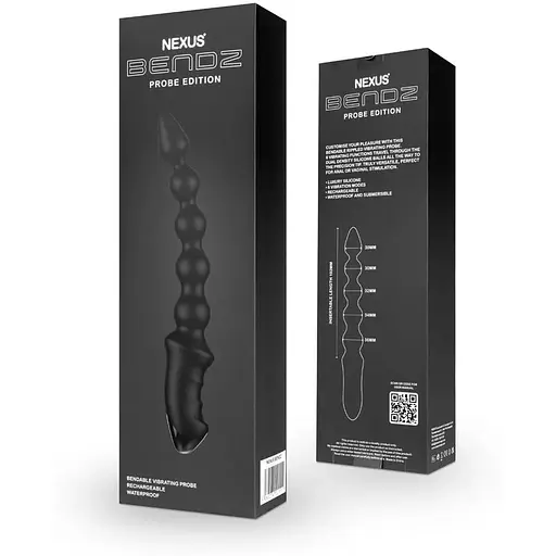 Анальний вібратор-буси Nexus Bendz Bendable Vibrator Probe Edition ефект пам'яті форми - фото 5