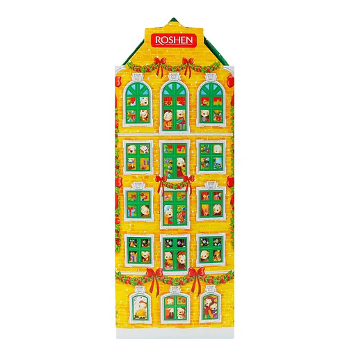 Набор подарочный Новогодний домик Roshen 729 г - фото 3