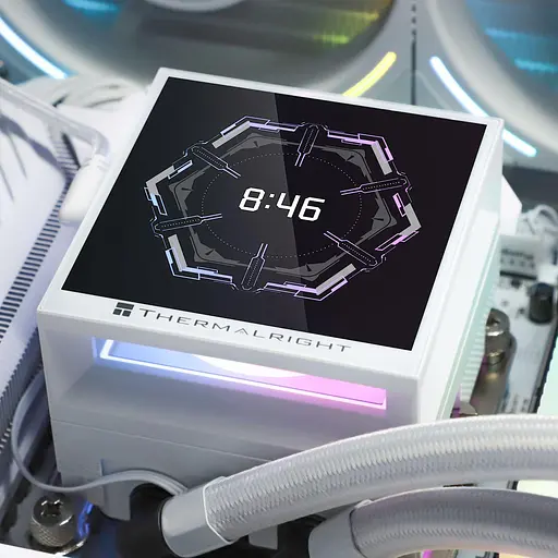 СВО Thermalright Hyper Vision 360 ARGB White (Hyper Vision 360 ARGB White) Б/у - фото 12