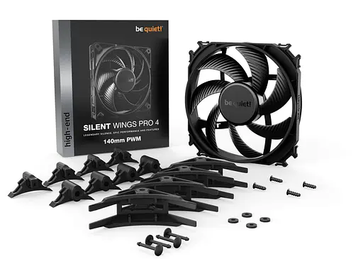 Вентилятор Be quiet! SILENT WINGS PRO 4 140mm PWM (BL099) - фото 5