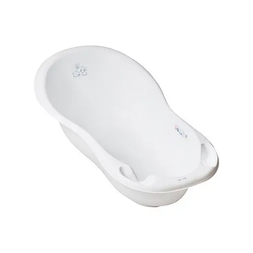 Ванночка дитяча LUX "Зайчики" Tega Baby KR-005-103 зі зливом, білий, 102 см - фото 1