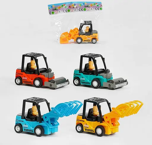 Спецтехніка 8811, инерционный механизм, в пакете (6969603111893) МИКС - фото 1