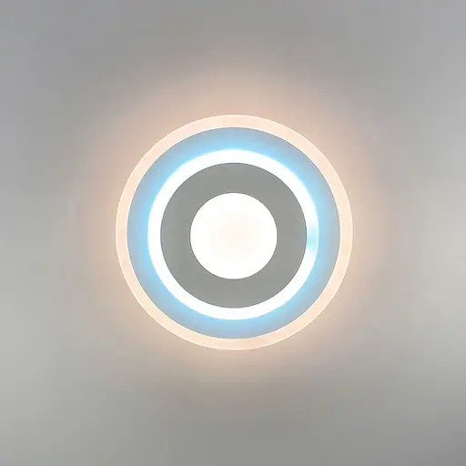 Світлодіодний світильник з матовим розсіювачем Ø 25 см | Line F | Арт. 2245-250 WT - фото 9