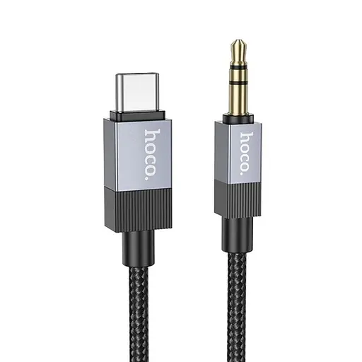 Кабель Hoco UPA32B Type-C to разъему 3.5 мм 1 м черный - фото 3