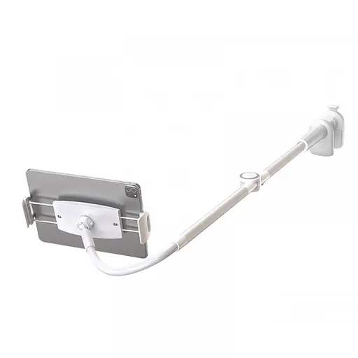 Тримач Baseus Otaku life rotary adjustment lazy holder Pro для планшетів iPad (LUZQ000012) біло сріблястий - фото 4