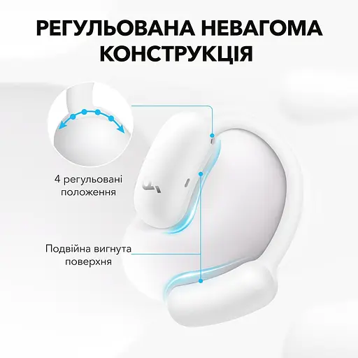 Наушники SoundСore AeroFit 2 White Anker teh0021140 - фото 2