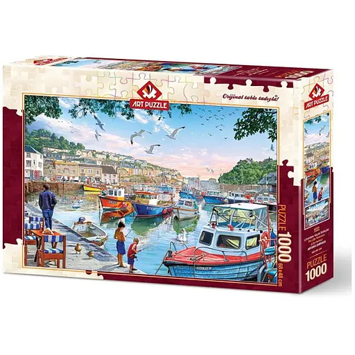 Пазл Art Puzzle Маленькі рибалки в гавані 1000 ел. (4231) - фото 1
