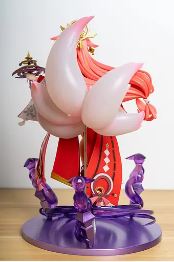 Фігурка Геншин Імпакт Яе Міко Genshin Impact Yae Miko 24 см china GI YM CH 24 - фото 4