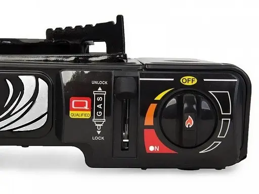 Портативна газова плита Lion 66-3 з адаптером - фото 5