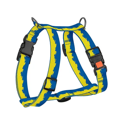 Шлея для собак Н-подібна Барксі патріотична 16 мм Прапор - фото 2