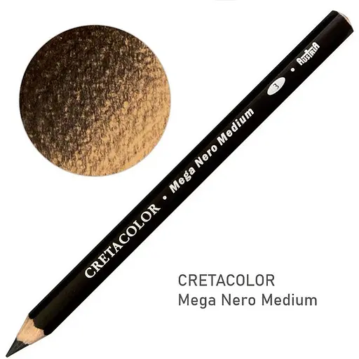 Олівець для рисунку Cretacolor MEGA Неро середній