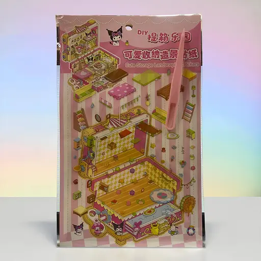 Набір 3D наліпок 2в1 румбокс Куромі різні кольори (25-CH154) - фото 2