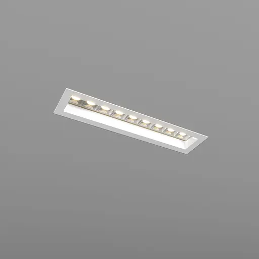 Вбудований світильник Skarlat RSL74166 9×2W WH+GD 4000K - фото 1