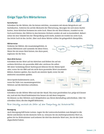 Im Beruf NEU Fachwortschatztrainer Transport und Lager - фото 2