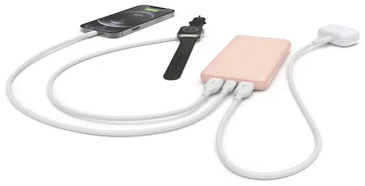 Павербанк Belkin Pink 10 000 mAh / 15 Вт (BPB011BTRG) - фото 5
