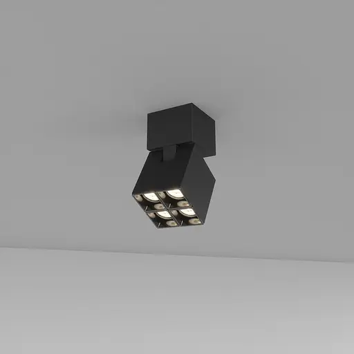 Спот Skarlat RSLC78026 4x2W BK 4000K