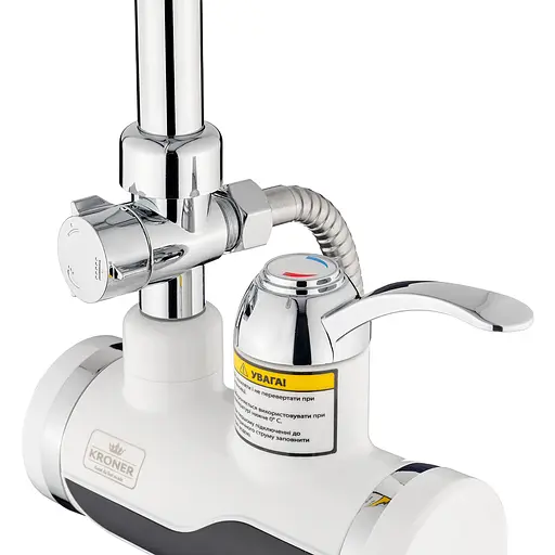 Проточный водонагреватель Kroner KRM Volt – CW191MDS с дисплеем CV023248 - фото 3