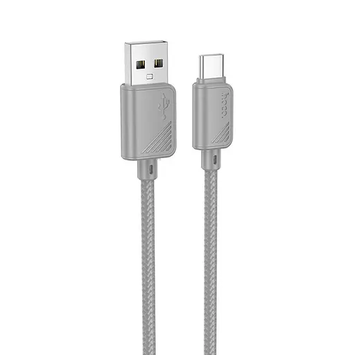 Дата кабель Hoco X113 Beneficio USB to Type-C (1m) Gray