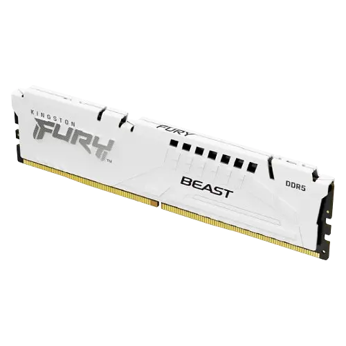 Оперативная память Kingston Fury 32GB DDR5 5200MHz Beast White (ex.HyperX) (KF552C40BW-32)