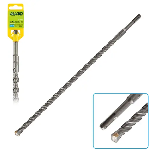 Бур по бетону Alloid Building Tools SDS-plus S4 16x450 мм (FH-16450) - фото 1