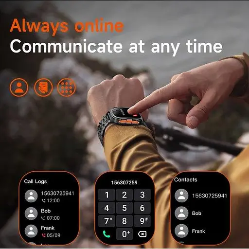 Годинник розумний Smart Fantastic Nylon 2 ремінці - фото 8