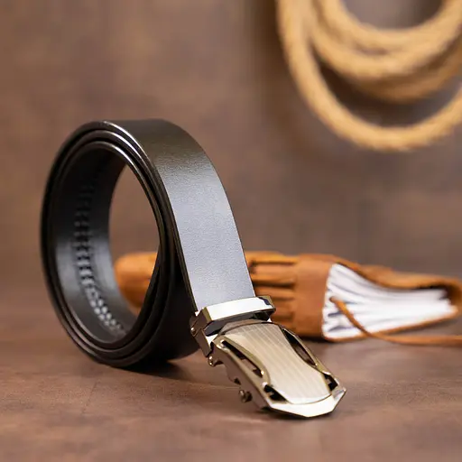 Ремінь шкіряний Vintage чоловічий 115х3,4 см acs0014815 - фото 7