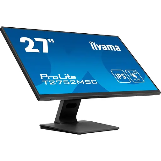 Монитор 27" Iiyama T2752MSC-B1 Touch FHD IPS 60Hz (T2752MSC-B1) - фото 3