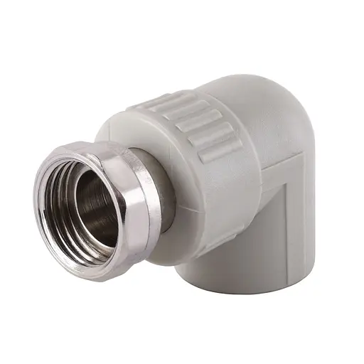 Кутник з накидною гайкою Kalde PPR ф25x1 17016 000016557 - фото 1