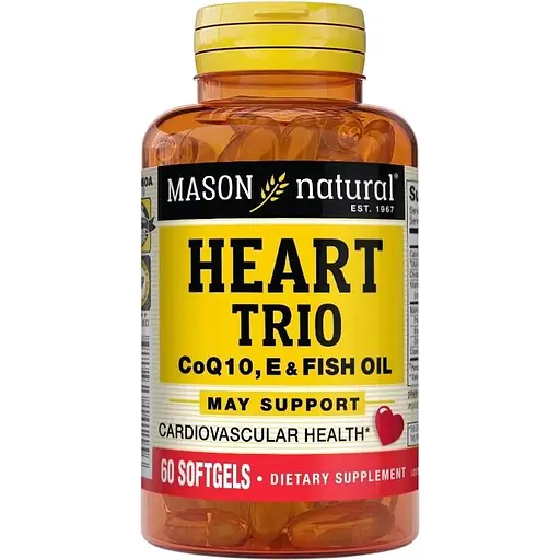 Натуральная добавка Mason Natural Heart Trio, 60 капсул
