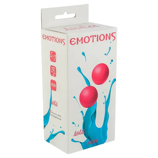 Вагінальні кульки Lola Toys Emotions Lexy Large 2 шт (рожевий) - фото 3