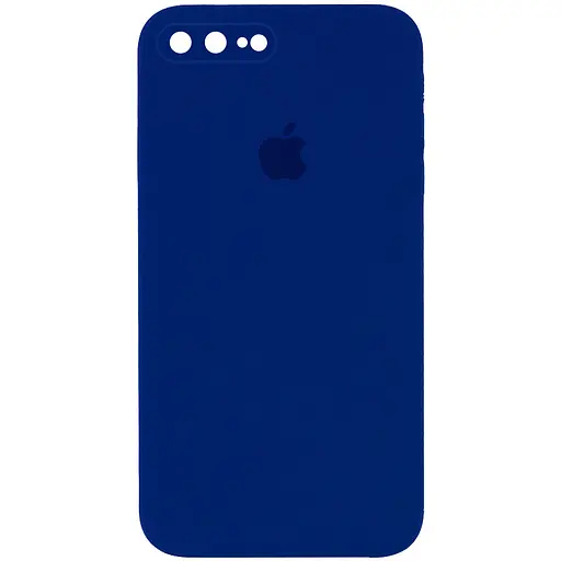 Чохол Epik Silicone Case Square Full Camera Protective AA для Apple iPhone 7 plus/8 plus 5.5 Синій/Deep navy
