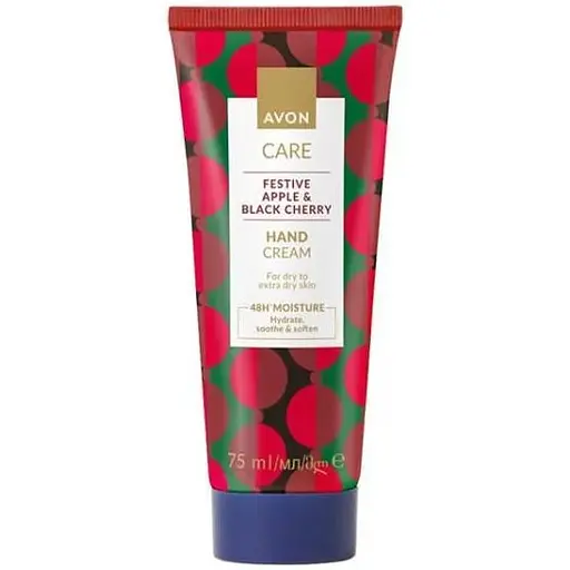 Крем для рук Avon з екстрактами яблука і чорної вишні 75 мл - фото 1